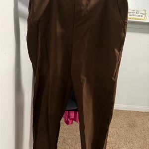 Rachel Zoe Men's Dark Brown Chinos